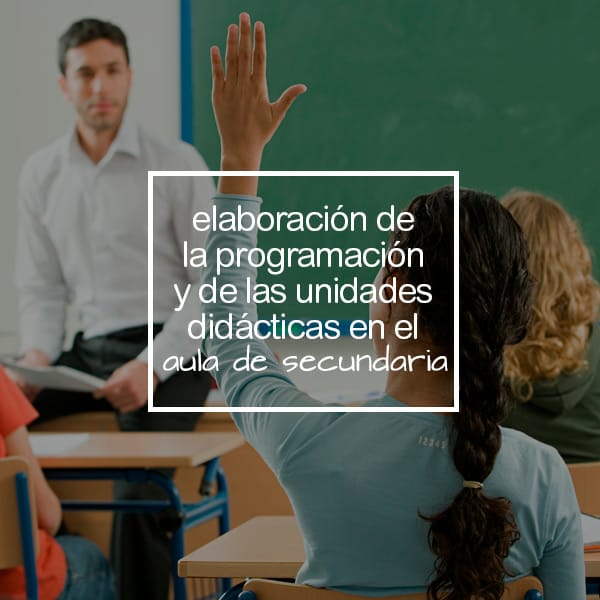 Programación y unidades didácticas en secundaria